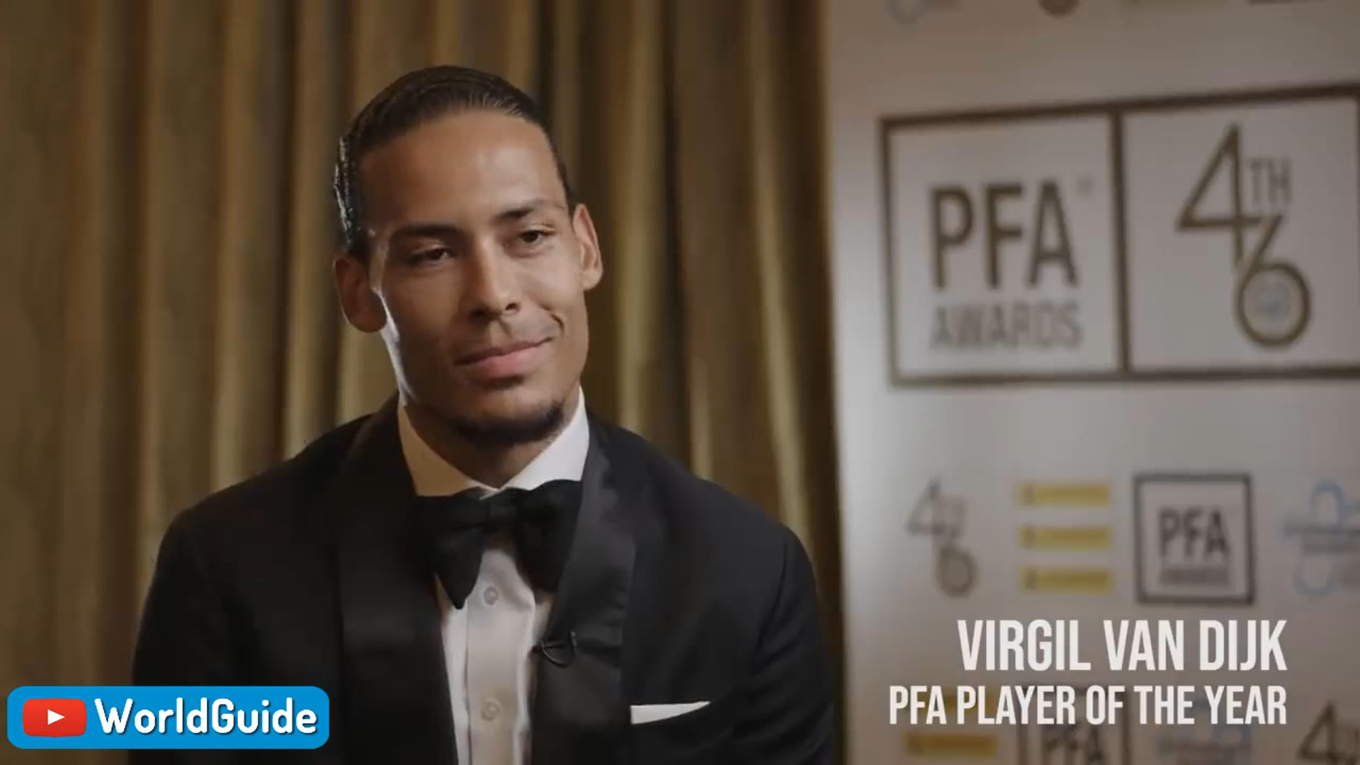 Virgil van Dijk Win PFA Player 2019